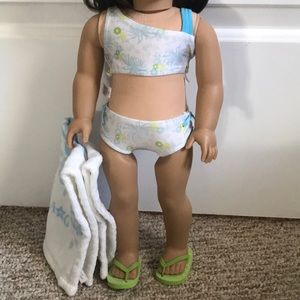 American Girl Doll Swimming Outfit